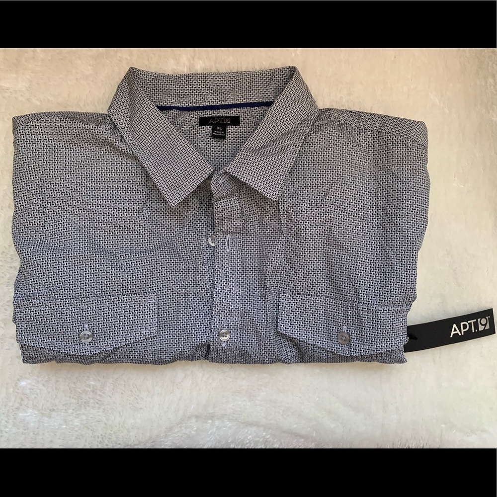 Apt.9 mens button up shirt
